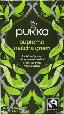 Foto van Pukka supreme matcha green tea 20zk via drogist