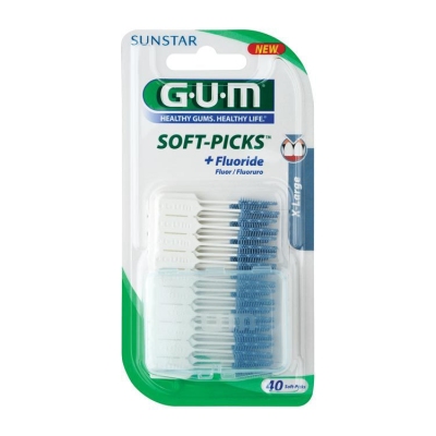 Foto van Gum soft picks xl 40st via drogist