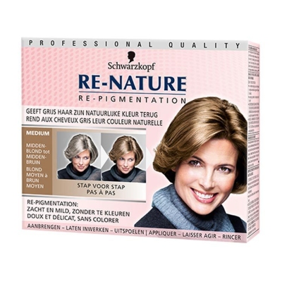 Foto van Schwarzkopf re-nature haarverf creme woman medium 1 stuk via drogist