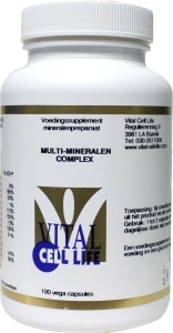 Foto van Vital cell life multi mineralen complex 100cap via drogist