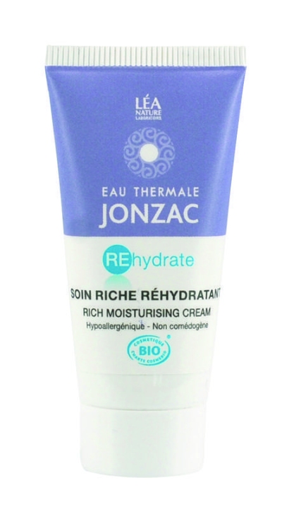 Foto van Jonzac rehydrate rijke hydraterende creme mini 10ml via drogist