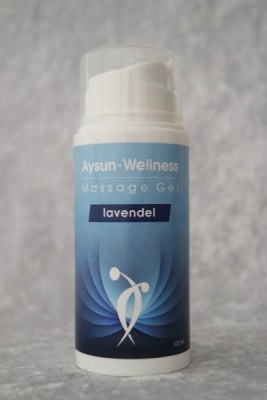 Foto van Aysun-wellness massage gel lavendel 100ml via drogist