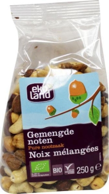 Foto van Ekoland gemengde noten 250g via drogist