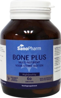 Foto van Sanopharm bone plus 60tab via drogist