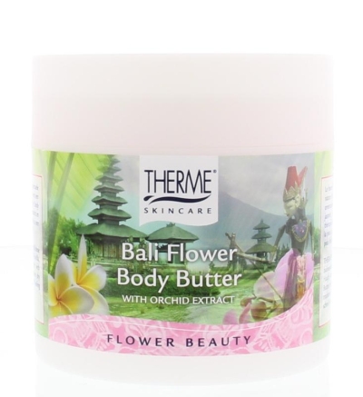 Foto van Therme bodybutter bali flower 250g via drogist