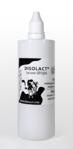 Foto van Disolut disolact (lactase drops) 100ml via drogist