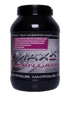 Foto van Maxxsports weight gainer vanillie 1500gr via drogist