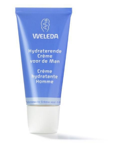 Foto van Weleda hydraterende creme voor de man 30ml via drogist