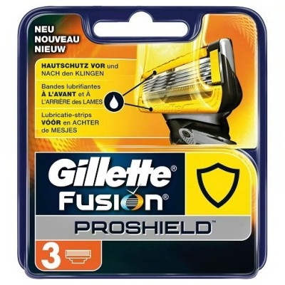 Foto van Gillette scheermesjes fusion proshield 3st via drogist