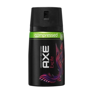 Foto van Axe deodorant body spray compressed excite 100ml via drogist