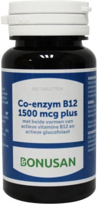 Bonusan co-enzym b12 1500 plus 180tab  drogist