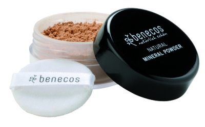 Foto van Benecos mineral powder golden hazelnut 10g via drogist