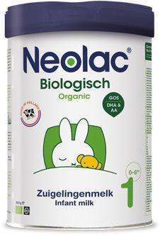 Foto van Neolac organic zuigelingenmelk 1 bio 800g via drogist