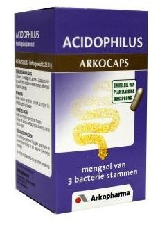 Foto van Arkocaps acidophilus complex 45cap via drogist