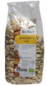 Foto van Bionut amandelen wit 1kg via drogist