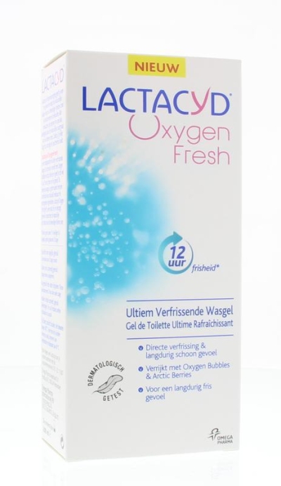Foto van Lactacyd lactacyd wasemulsie oxy fresh 200ml via drogist