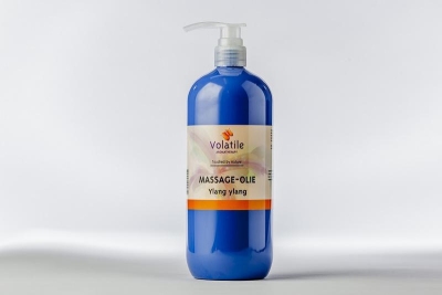 Foto van Volatile massageolie ylang ylang 1000ml via drogist