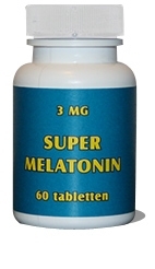 Foto van Enra melatonine super 3 mg 60tab via drogist
