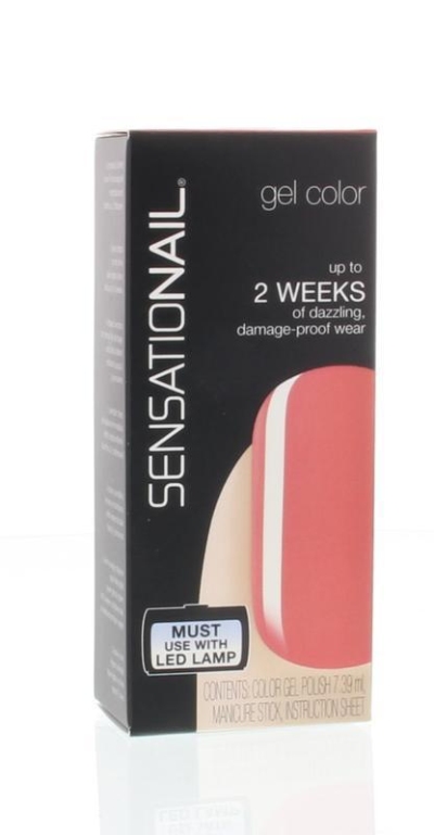 Foto van Sensationail gelnagellak coral sunset 1st via drogist