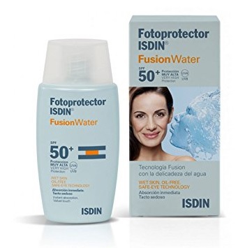 Foto van Isdin fotoprotector fusion water spf50+ 50ml via drogist
