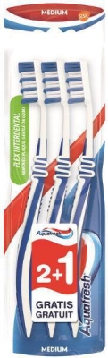 Aquafresh tandenborstel flex interdental medium 3st  drogist