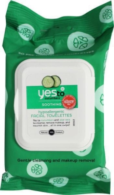 Yes to cucumbers facial towelettes 30st  drogist