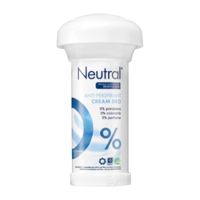 Foto van Neutral deodorant stick cream 50ml via drogist
