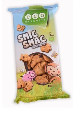 Foto van Eco biscuit smic-smac kinderkoekjes 150g via drogist