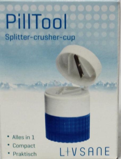 Foto van Pilltool tabletten splitter/crusher 1 via drogist