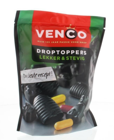 Venco drop toppers lekker stevig 287g  drogist