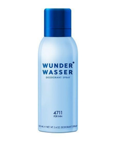 Foto van 4711 man wunderwasser deodorant spray 150ml via drogist