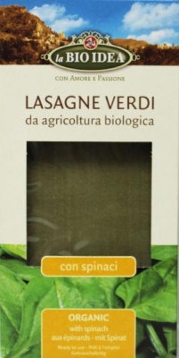 Foto van Bioidea lasagna groen spinazie 250g via drogist