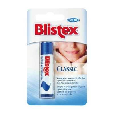 Foto van Blistex classic stick blister 4.25g via drogist