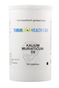 Foto van Timm health care kalium muriaticum d6 4 300tab via drogist