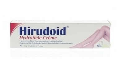 Foto van Hirudoid hydrofiele crème 40g via drogist