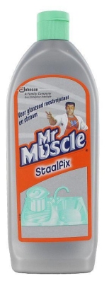 Foto van Mr muscle staalfix roestvrijstaal 200ml via drogist