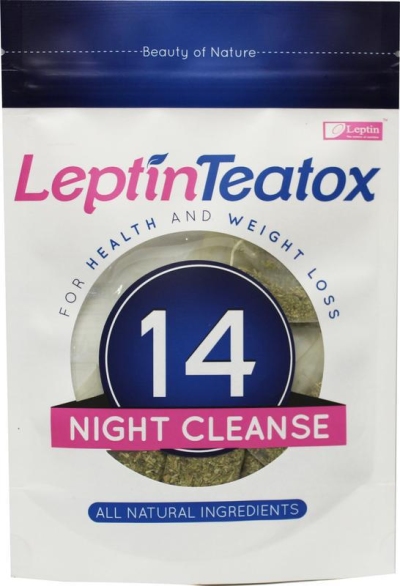 Leptin teatox detox night cleanse tea 7x2g  drogist
