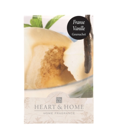 Heart & home geursachet - franse vanille 1st  drogist