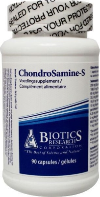 Foto van Biotics chondrosamine-s 90cap via drogist