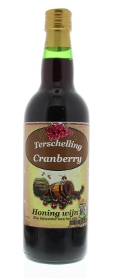 Foto van Terschellinger cranberry honingwijn 6 x 6 x 750ml via drogist