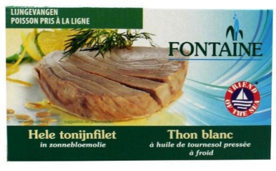 Foto van Fontaine tonijn 120g via drogist
