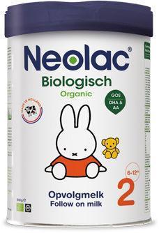 Foto van Neolac organic opvolgmelk 2 bio 800g via drogist