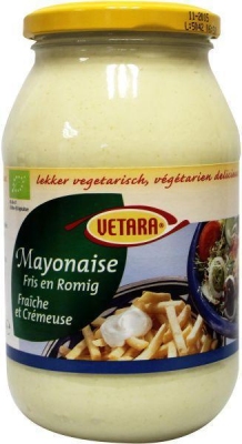 Foto van Vetara mayonaise fris & romig 12 x 470g via drogist