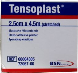 Foto van Tensoplast tensoplast 2.5cm 1rol via drogist