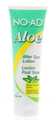 Foto van No-ad after sun lotion aloe vera 250ml via drogist