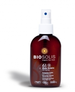 Foto van Biosolis zonnebrand olie spray spf6 125ml via drogist