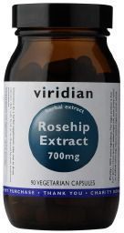 Foto van Viridian rosehip extract 700mg viridian 90st 90st via drogist