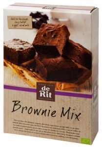Foto van De rit brownie mix 6 x 400g via drogist