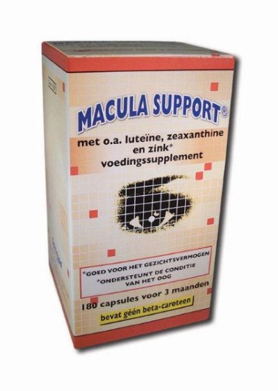 Foto van Sanmed macula support 180cap via drogist