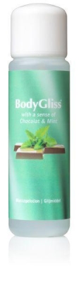 Foto van Bodygliss glijmiddel / massagelotion chocolate/mint 100ml via drogist